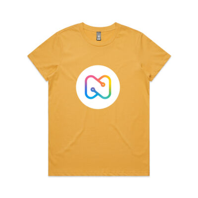 YNC Women's Maple Tee - Bright Thumbnail